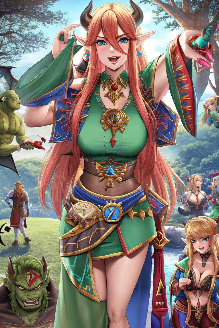 Die XXX-Suche von Link: Hyrule retten Ein Orgasmus auf einmal