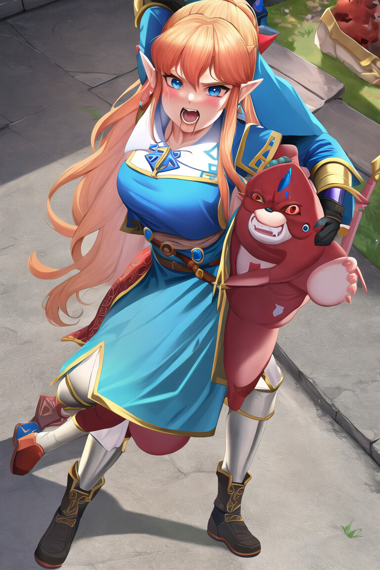 The Unlikely Obsession: Hyrule Thorns: The Legend of Zelda Hentai Game
