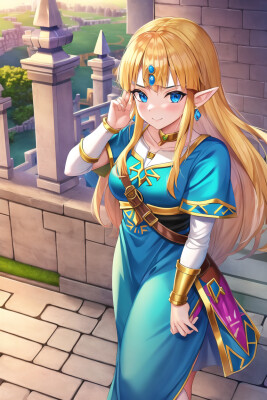 "The Forbidden Pleasures of Princess Zelda