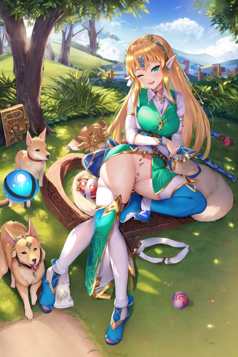 Quest for Eternal Pleasure: A Deliciously Naughty Hybrid of Legend of Zelda and Hentai Spirit Orb Games