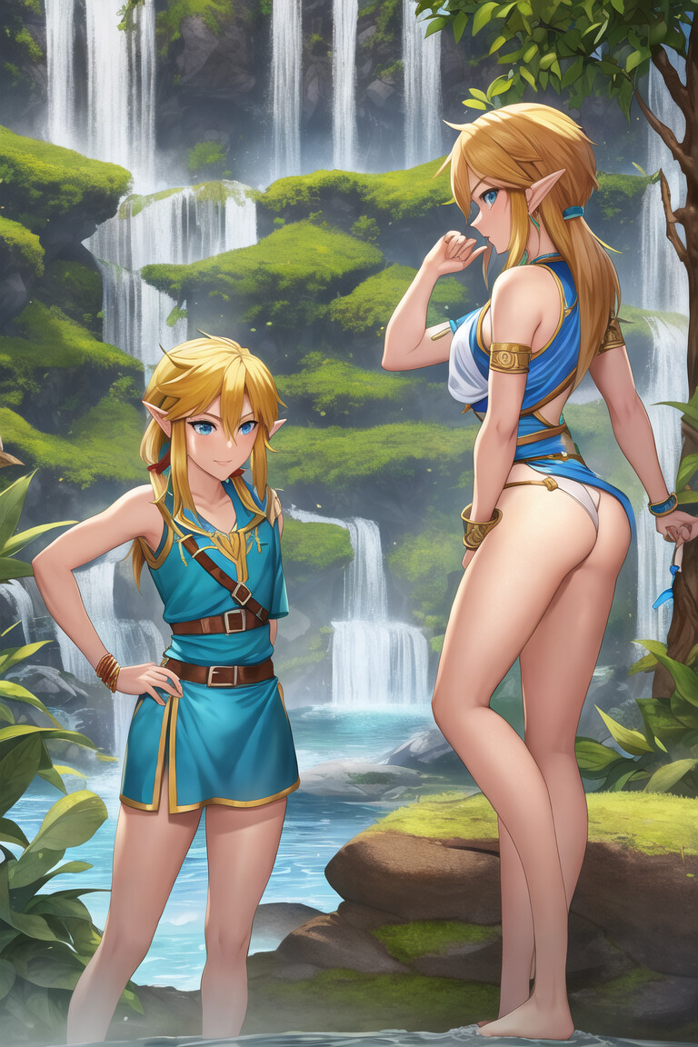 🎮 "The Legend of Zelda: Song of Sex": A Naughty Retro Adventure