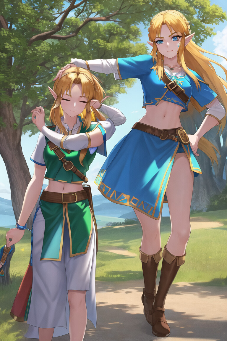 Quest for Eternal Orgasm: Legend of Link's NSFW Adventure